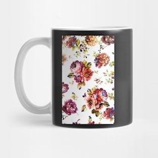 Vintage Fabric Texture Mug